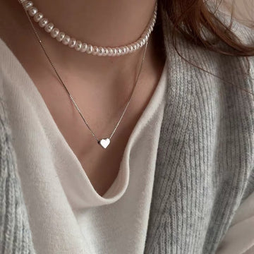 Sterling Silver Love Necklace